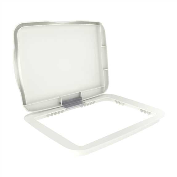 35/50 QT White Bi-Directional Lid